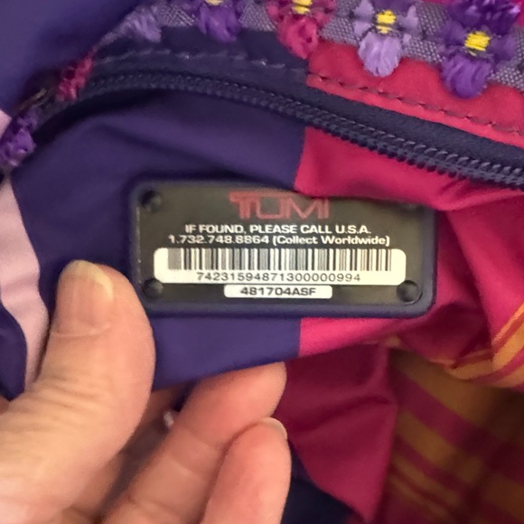 Tumi Anna Sui weekender bag - Picture 14 of 16